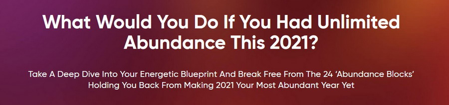 Unlimited Abundance Home Training Program