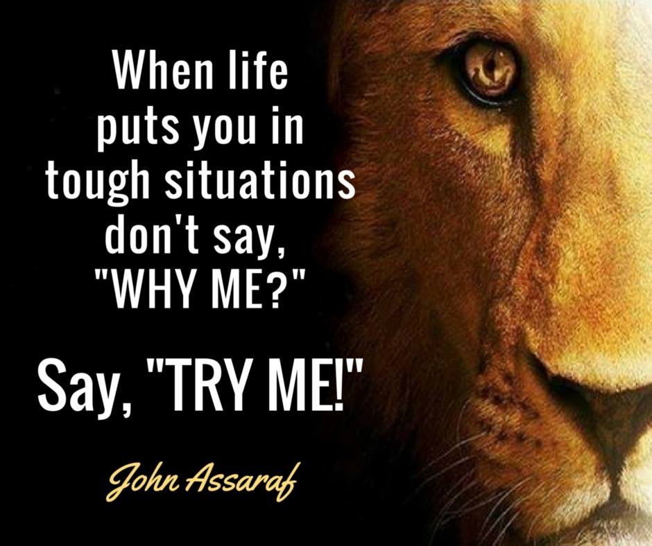 Try Me - John Assaraf http://yourlifecreation.com/winning-the-inner-game-of-money