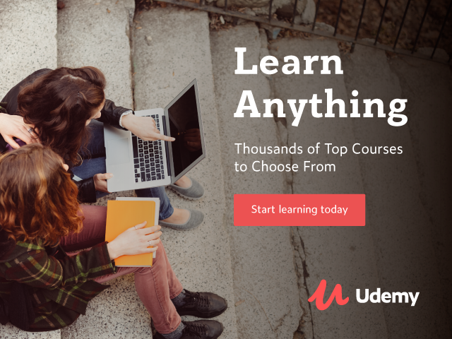 Udemy Online Courses Learn Anything